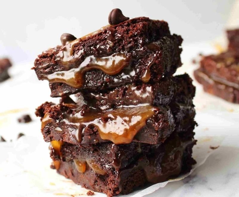 Salted Caramel Brownie