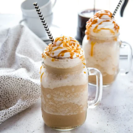 Frappe Caramel with Icecream