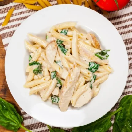 Chicken Creamy Alfredo ( Non-Veg)