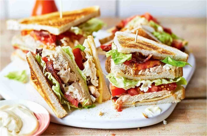 Club Chicken Sandwich ( Non-Veg )