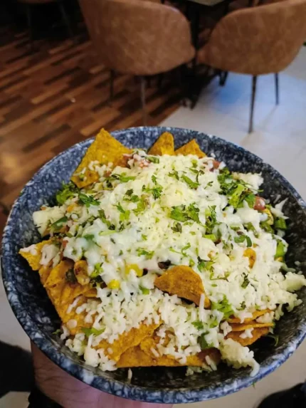 Loaded Nachos ( Veg )