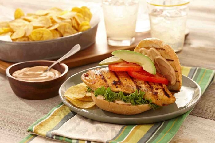 Chipotle Chicken Sandwich ( Non-Veg )