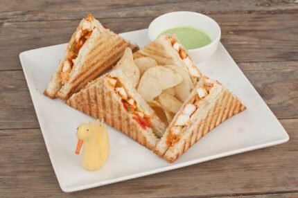 Paneer Tikka Sandwich ( Veg )